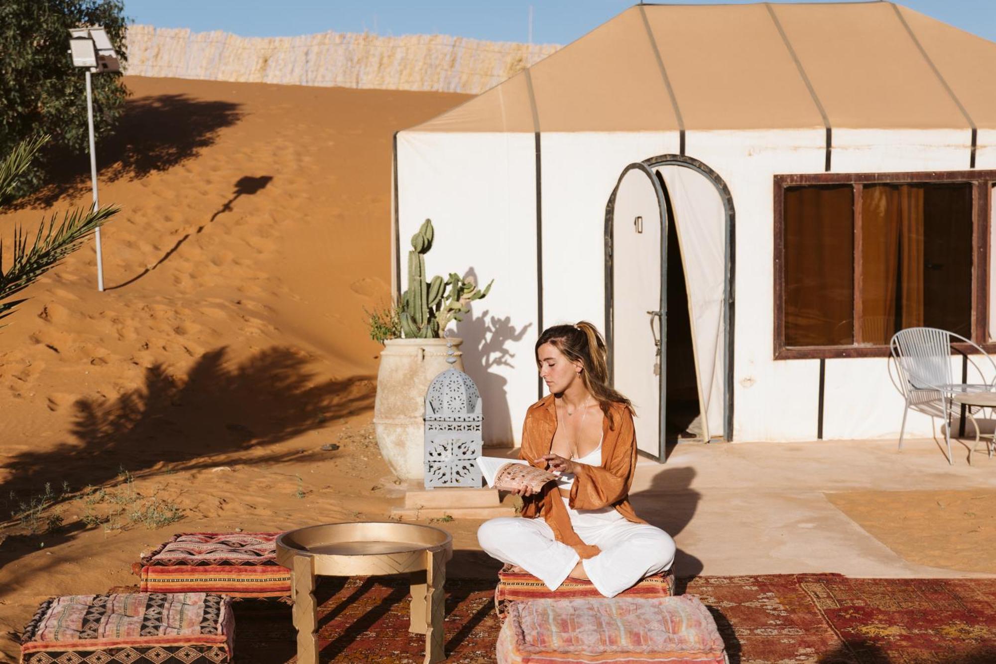 Caravanserai Luxury Desert Tented Camp Merzouga Exterior foto