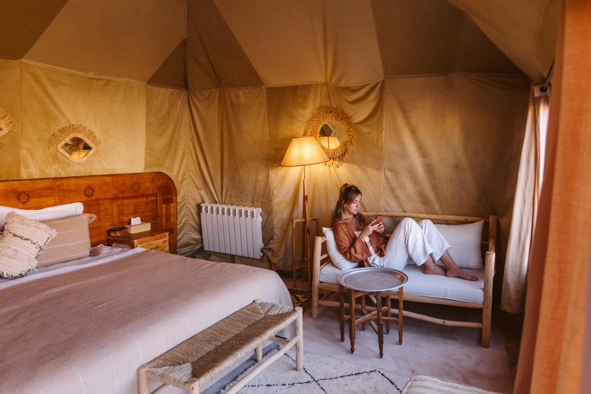 Caravanserai Luxury Desert Tented Camp Merzouga Exterior foto